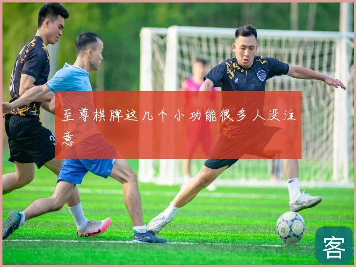 至尊棋牌这几个小功能很多人没注意
